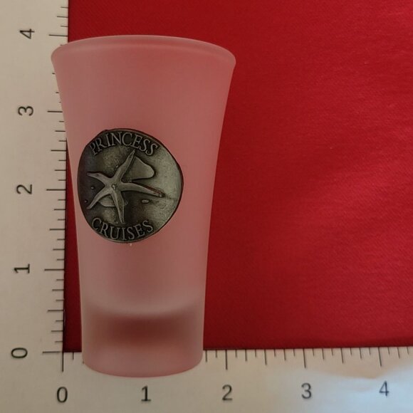 Princess Cruises Shot Glasses Set of 4 Nautical Maritime - Picture 8 of 12